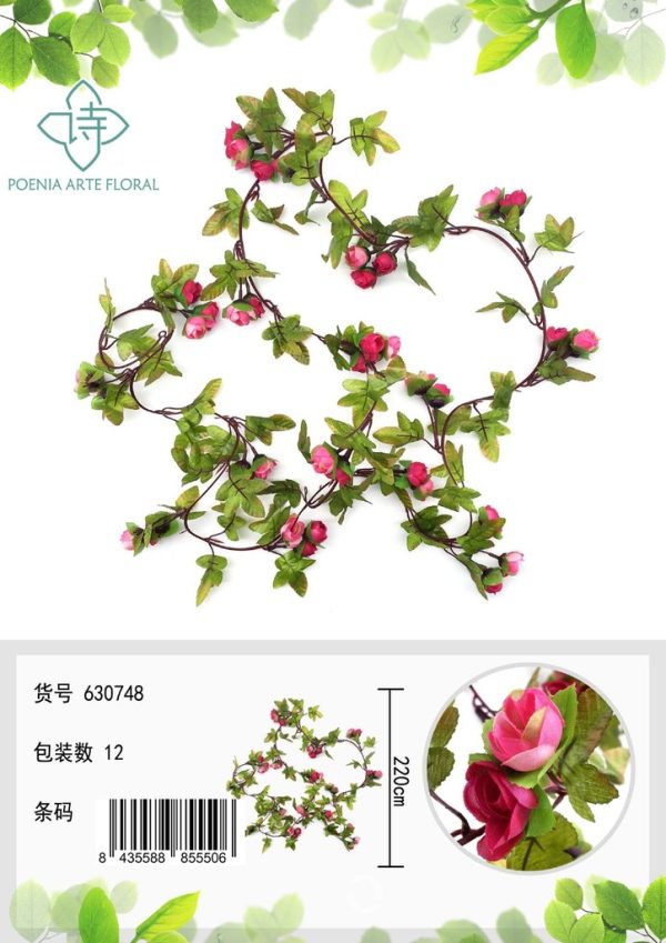 Pequeño ramo de rosa 220 cm - Decoración floral