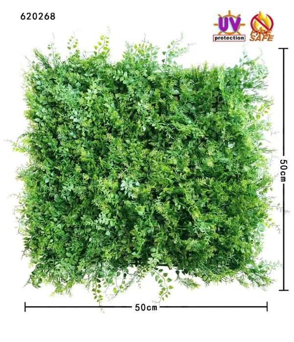 Placa de jardín vertical 50x50cm con diseño de rosas para decoración