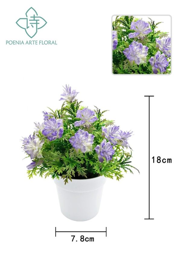 Planta artificial de albahaca - Decoración de plantas