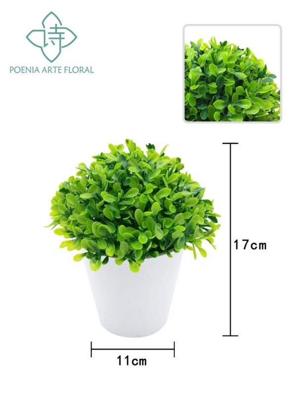 Planta artificial de césped - Decoración de plantas