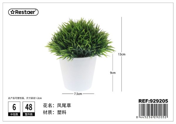 Planta artificial de maceta 13 cm - Decoración floral