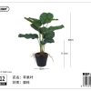 Planta artificial de macetas - Flores artificiales - Imagen 3