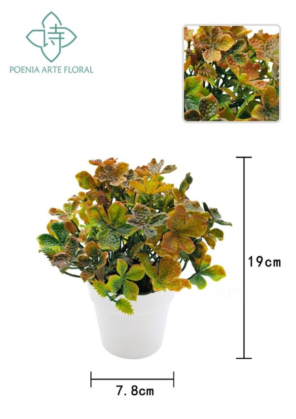 Planta artificial de violetas - Decoración de plantas