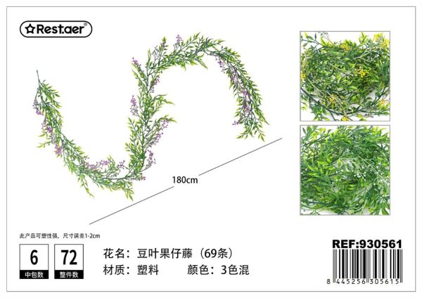 Planta artificial en florero 10cm - Flores decorativas