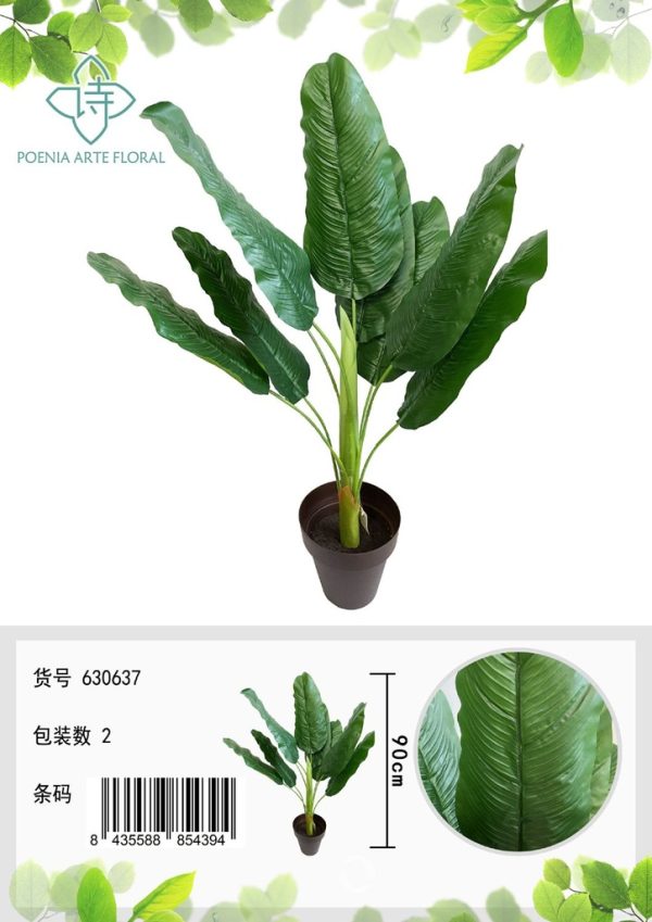 Planta artificial palmera 90 cm - Decoración vegetal