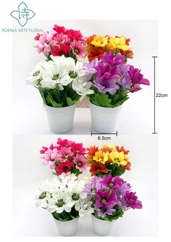 Planta artificial pequeña en maceta - Bonsái decorativo - Imagen 18