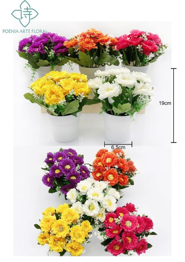 Planta artificial pequeña en maceta - Bonsái decorativo - Imagen 22