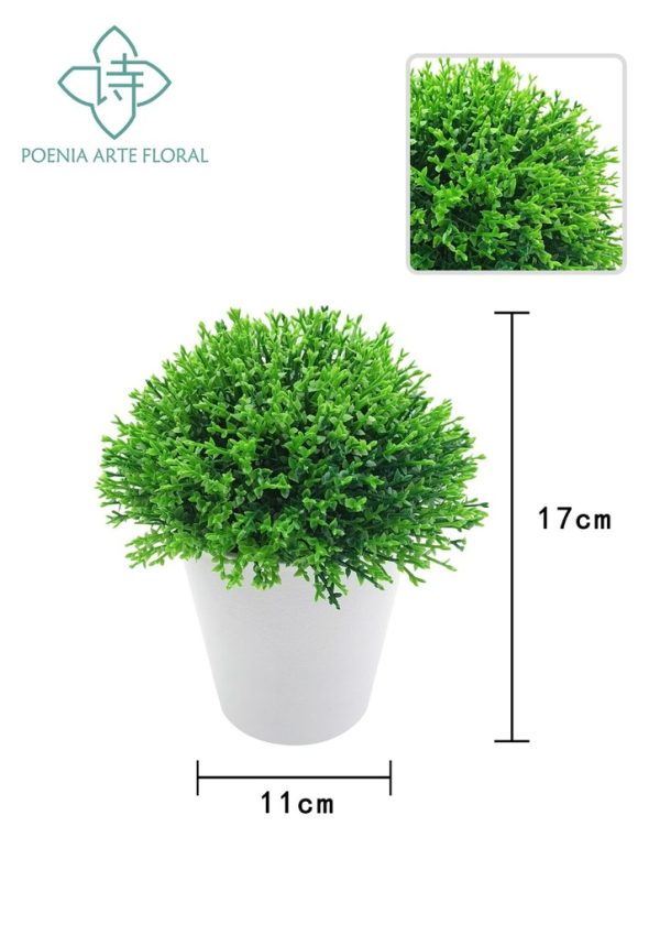 Planta artificial verde - Decoración de plantas