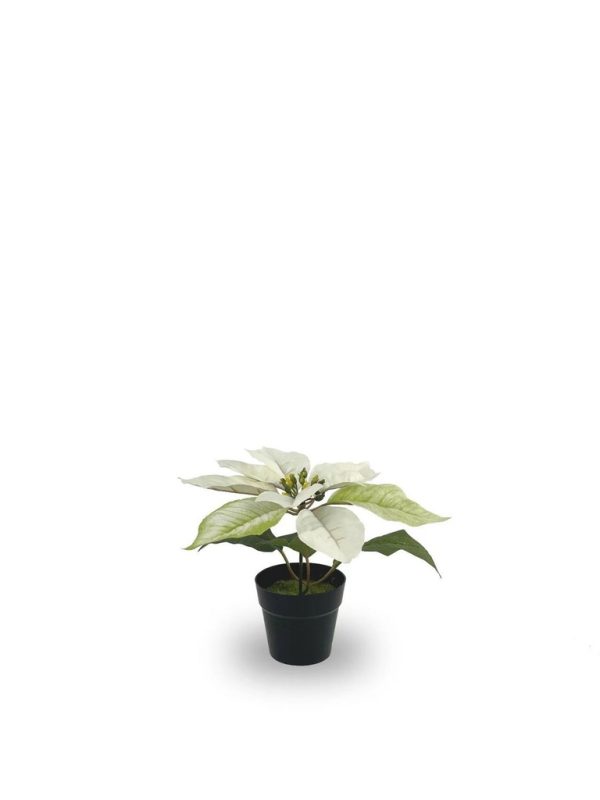 Planta de Navidad (matiz oro y plata) - Decoraciones navideñas