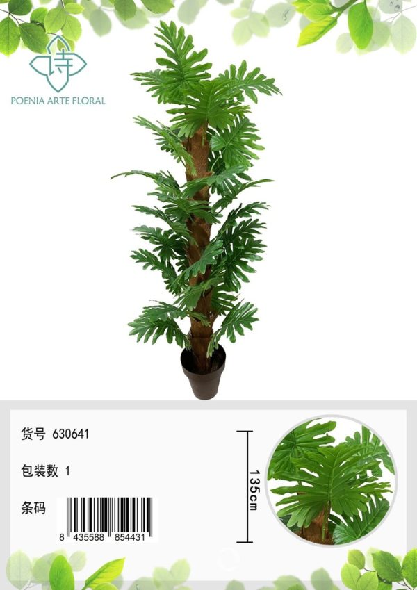 Planta de Primavera con Hojas de Palma 135 cm - Plantas Decorativas