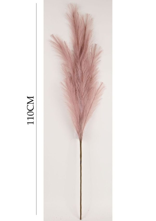 Rama de caña artificial alta de 107 cm - Decoración floral para hogar