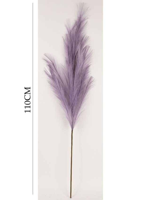 Rama de caña artificial alta de 107 cm - Decoración floral para hogar - Imagen 2