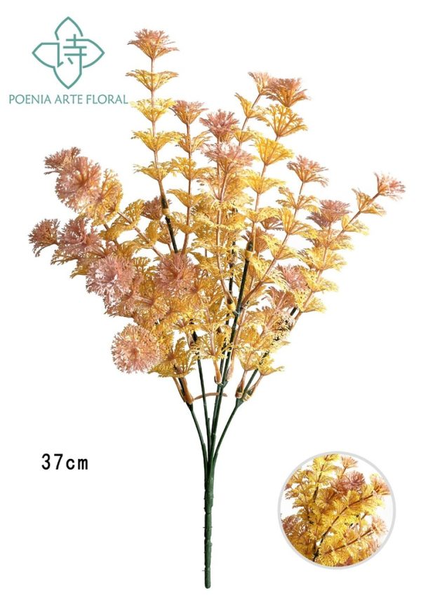 Rama de dinero de cobre artificial - Pequeños arreglos decorativos
