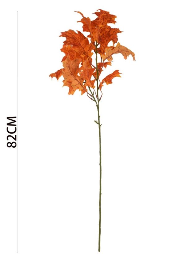 Rama de flor decorativa de hojas de hule - Decoración
