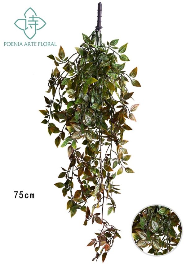 Rama de flores spray con 13 secciones - decoración de pared enredadera