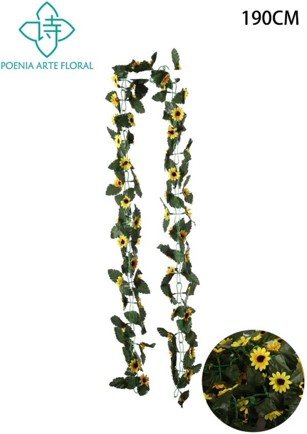 Rama de girasol para decoración 190 cm - Nuevos productos