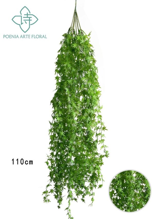 Rama de hoja de agave pequeña para colgar - decoración de pared enredadera