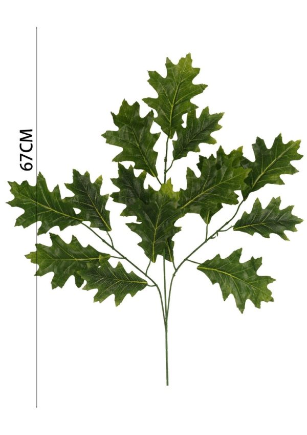 Rama de hoja de plástico (unidad) - Decoración floral y botánica - Imagen 3