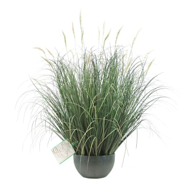 Rama de juncos de tela con 25 hojas de 70 cm - Decoración vegetal