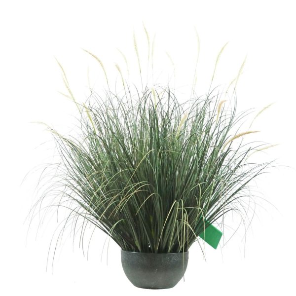 Rama de juncos de tela con 33 hojas de 81 cm - Decoración vegetal