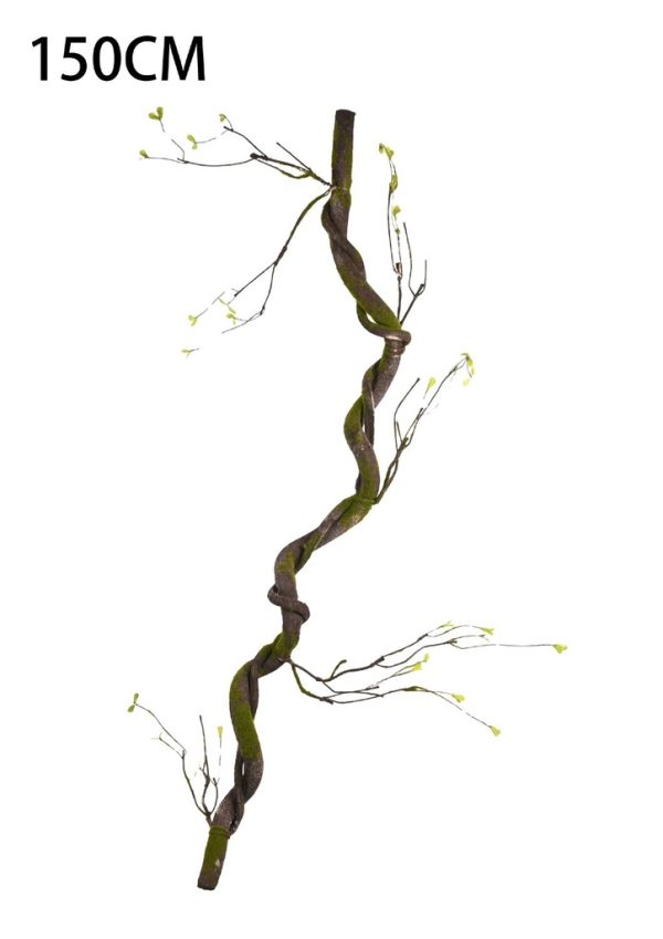 Rama tortuosa sintética 170cm decorativa y realista
