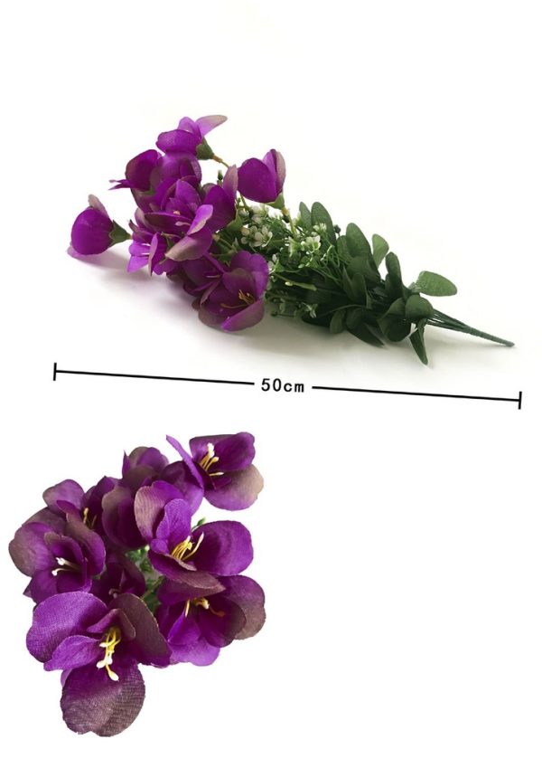 Ramo artificial de mini orquídeas 9 cabezas - Flores para ocasiones especiales
