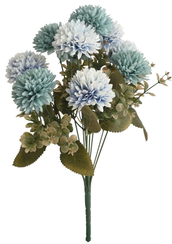 Ramo de 10 cabezas de flores de bola de 40 cm - Ramo decorativo