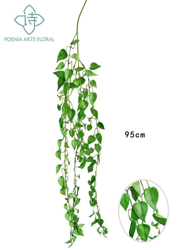 Ramo de ala roja colgante de 90cm - Decoración floral