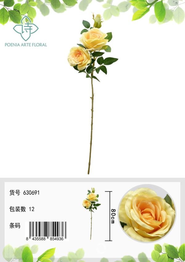Ramo de flor de tela - Decoración floral