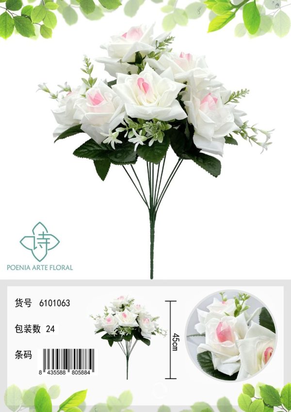 Ramo de flor de tela 6101063 - Decoración con flores
