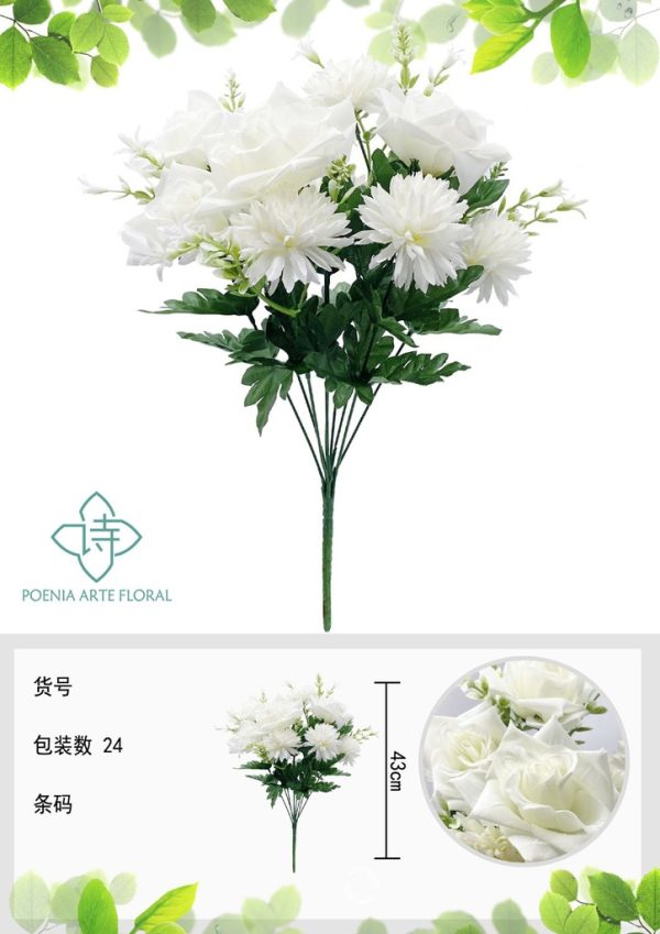 Ramo de flor de tela 6101067 - Decoración con flores