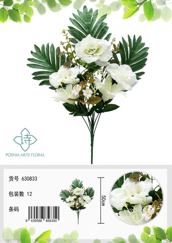 Ramo de flor de tela 630833 - Decoración con flores