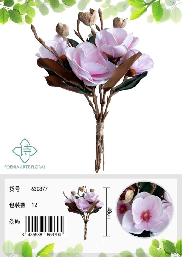 Ramo de flores artificiales - Bouquet de lirio fragante