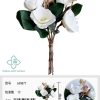 Ramo de flores artificiales - Bouquet de lirio fragante - Imagen 3