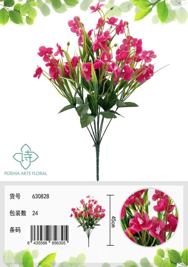 Ramo de flores artificiales - Decoración floral - Imagen 2
