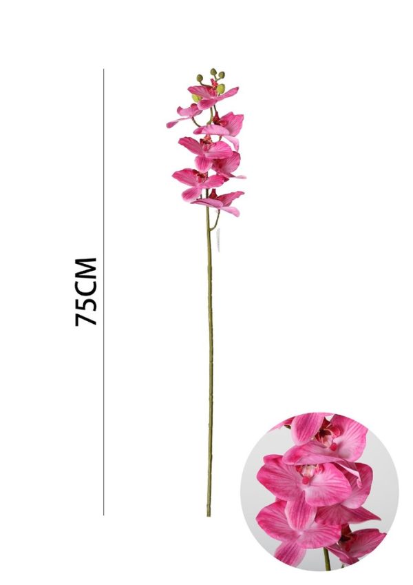 Ramo de flores artificiales - Lirio de siete cabezas en 75 cm - Imagen 3