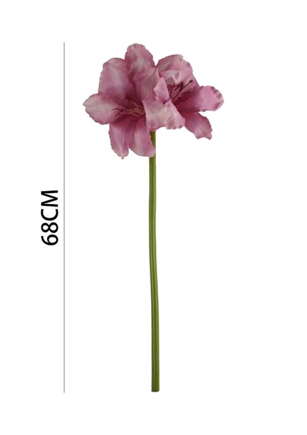 Ramo de flores artificiales - Lirio solitario en 68 cm