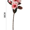 Ramo de flores artificiales - Lirios enrollados en 68 cm
