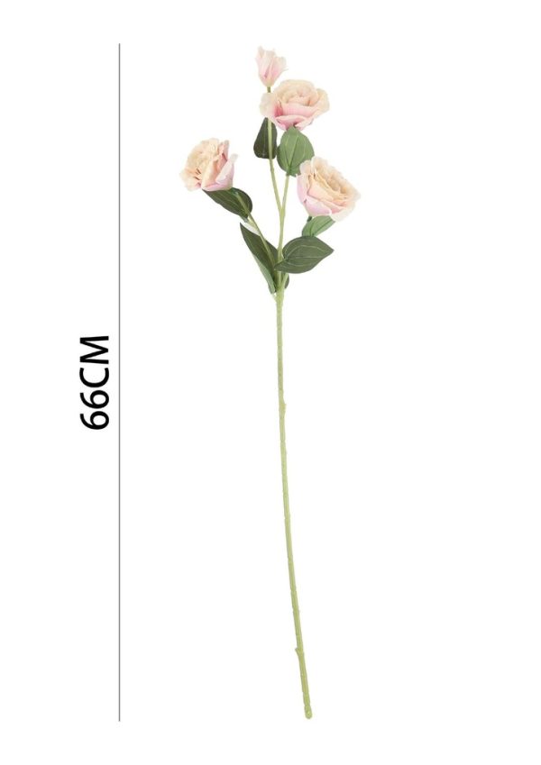 Ramo de flores artificiales - Lis de 4 cabezas en 66 cm