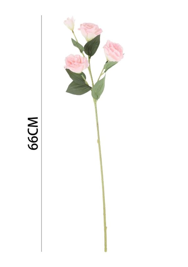 Ramo de flores artificiales - Lis de 4 cabezas en 66 cm - Imagen 3