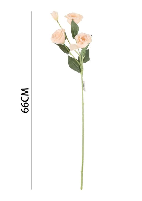 Ramo de flores artificiales - Lis de 4 cabezas en 66 cm - Imagen 4