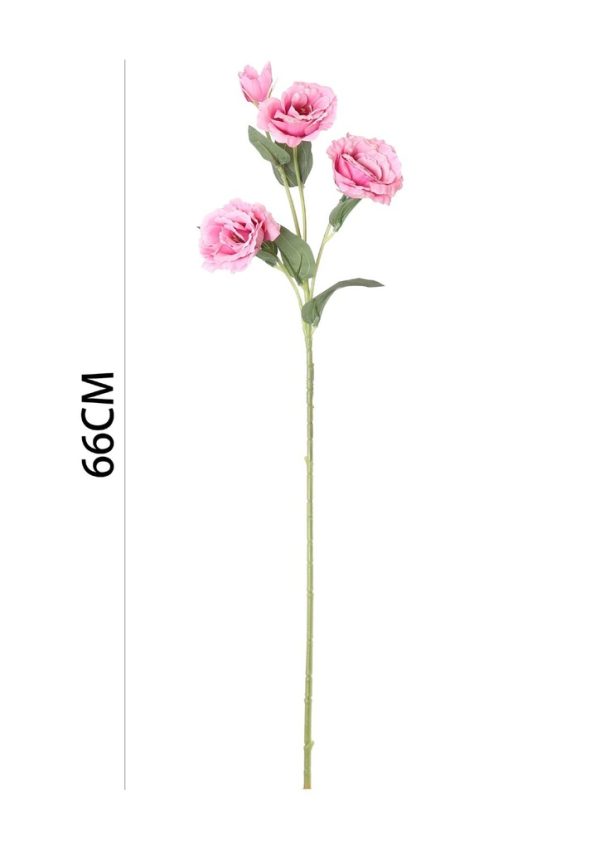 Ramo de flores artificiales - Lis de 4 cabezas en 66 cm - Imagen 5