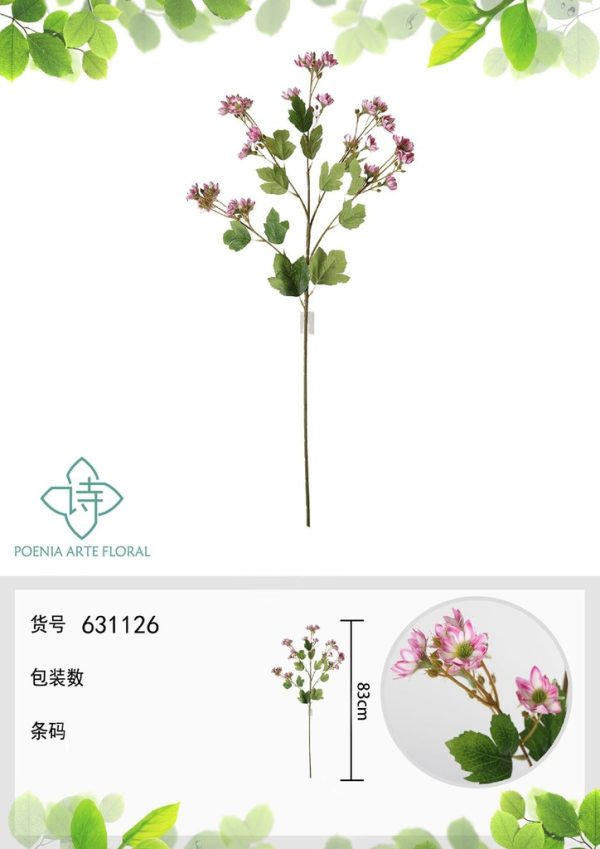 Ramo de flores artificiales - Margarita única 83 cm