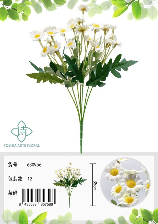 Ramo de flores artificiales - Ramo de manzanilla 50cm