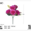 Ramo de flores artificiales 32 cm - Flores sintéticas - Imagen 5