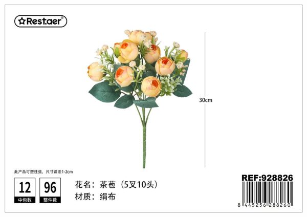 Ramo de flores artificiales 32 cm - Flores sintéticas - Imagen 6