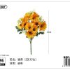 Ramo de flores artificiales 32 cm - Flores sintéticas - Imagen 15