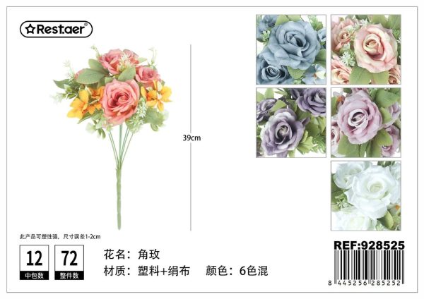 Ramo de flores artificiales 39cm - Flores decorativas