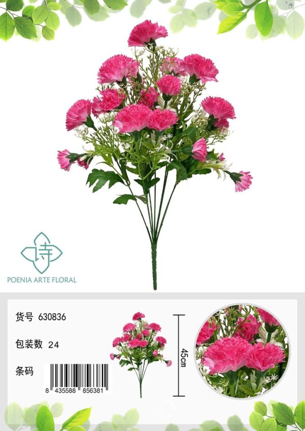 Ramo de flores artificiales 630836 para decoración de tumbas