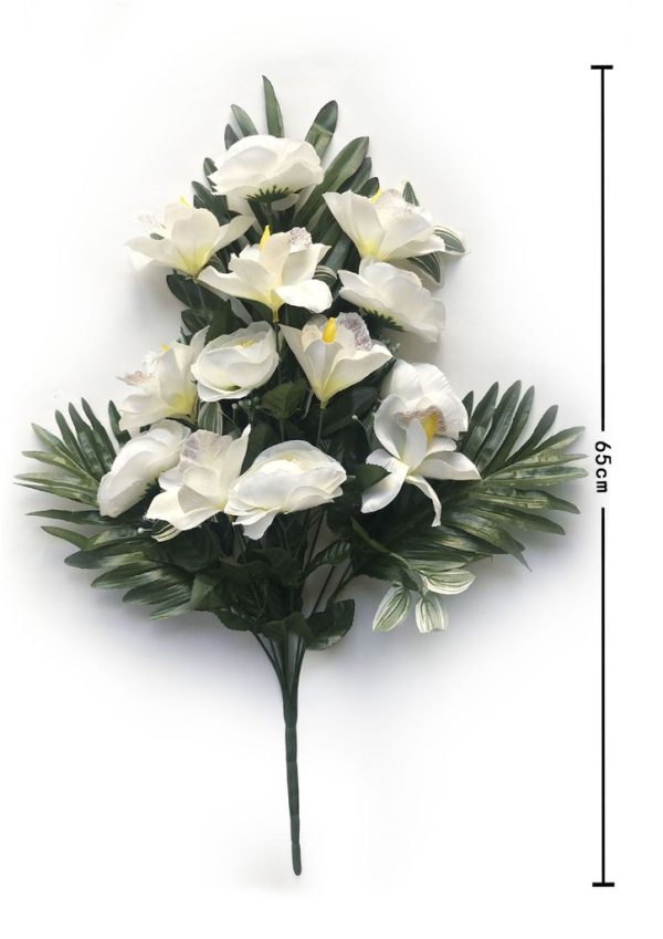 Ramo de flores artificiales grandes para decoración